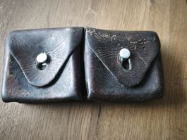 Ledertasche Armee Schweiz 1938 Verbandpattrouille Konvolut