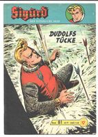 Comic Sigurd Band 81 Dudolfs Tücke, Lehning Verlag 1965