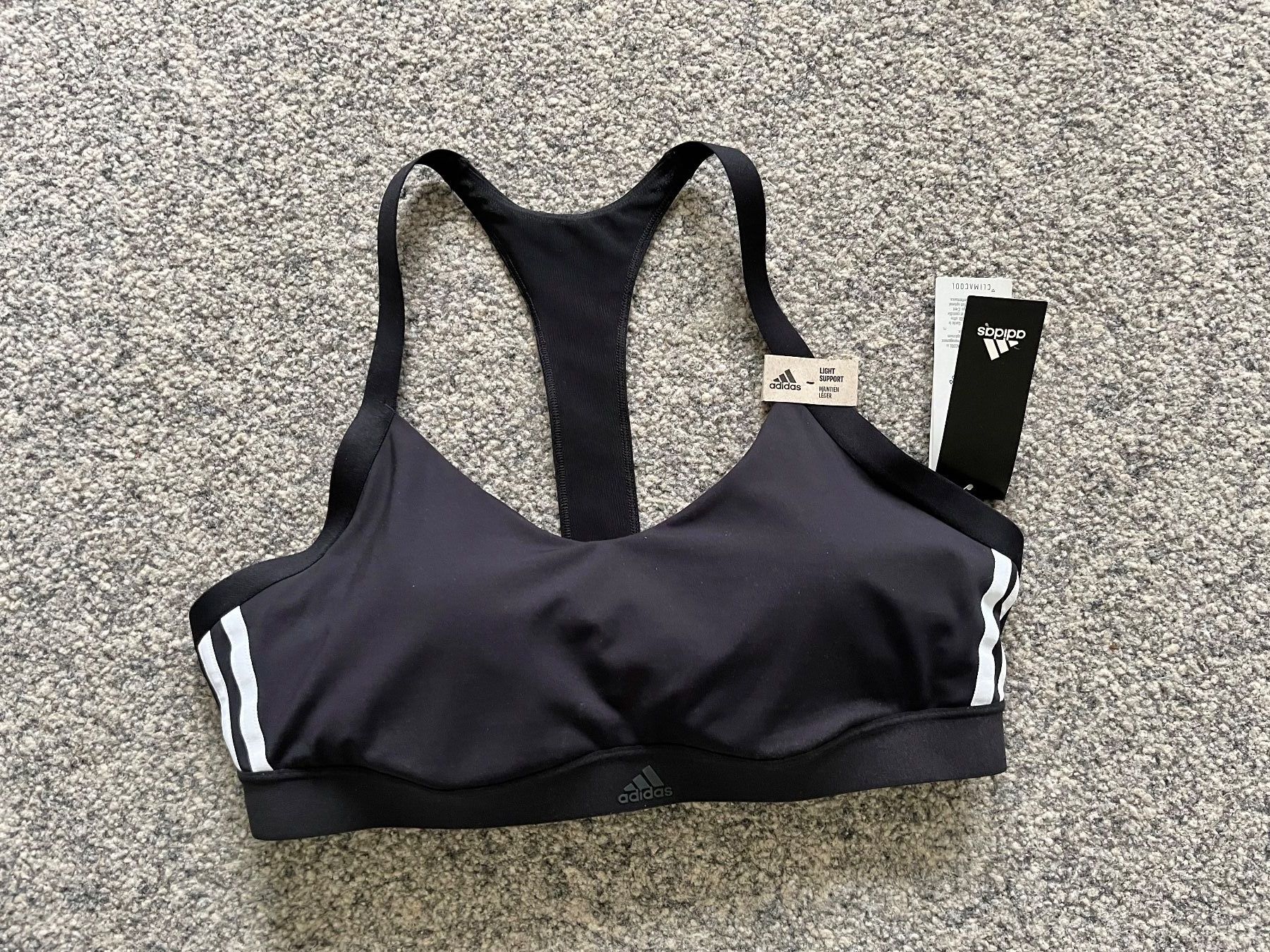 Adidas Altra biancheria intima: ADIDAS Sport BH, light support, schwarz, Gr.XL – Nuovo e nell'imballaggio originale da Adliswil venduto da vette56 4
