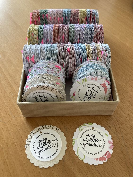Label „Mit Liebe gemacht“ 400+ Stk. (Neu (gemäss Beschreibung)) in ...