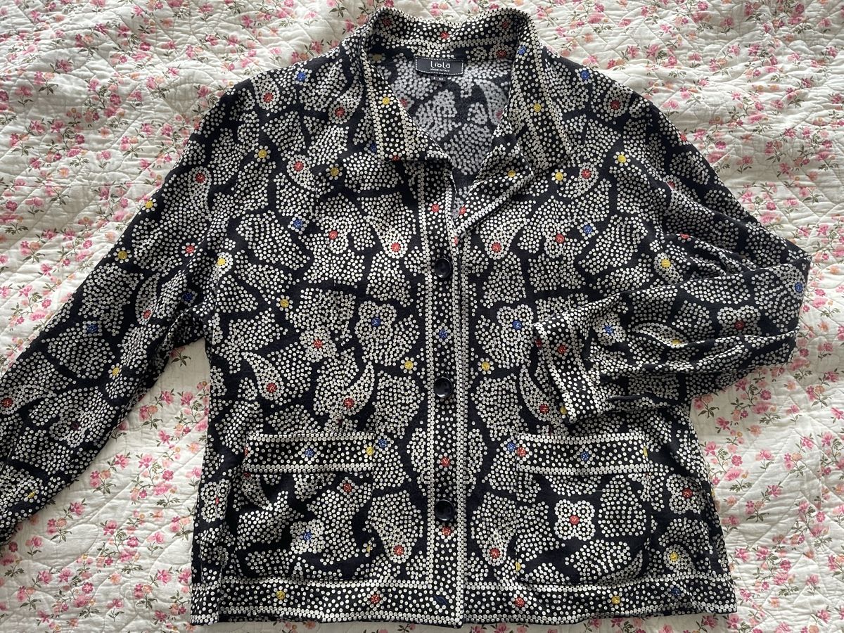 Giacche: Vintage Feinstrickjacke von Liola Gr.46 – Usato da Stallikon venduto da BaumArt 4