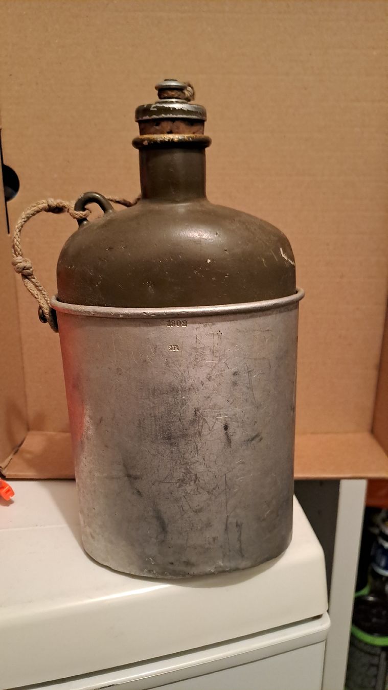 Schweizer Armee Ausrüstung & Ersatzteile: Original Schweizer Armeefeldflasche mit Gamelle – Gebraucht aus Schattdorf von quota1000 2