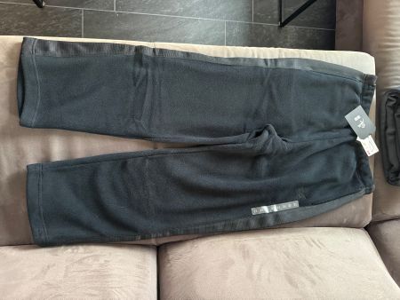 Uniqlo x Needles Fleece Wide Pants Black SiZe M