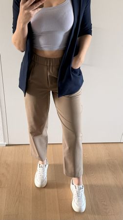 Neu MARC O´POLO WOVEN hose pant beige 34 xs business Anzug