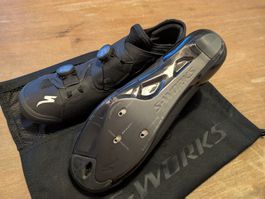 Rennradschuhe S-Works Ares schwarz, Neu/Ungetragen, Gr. 44