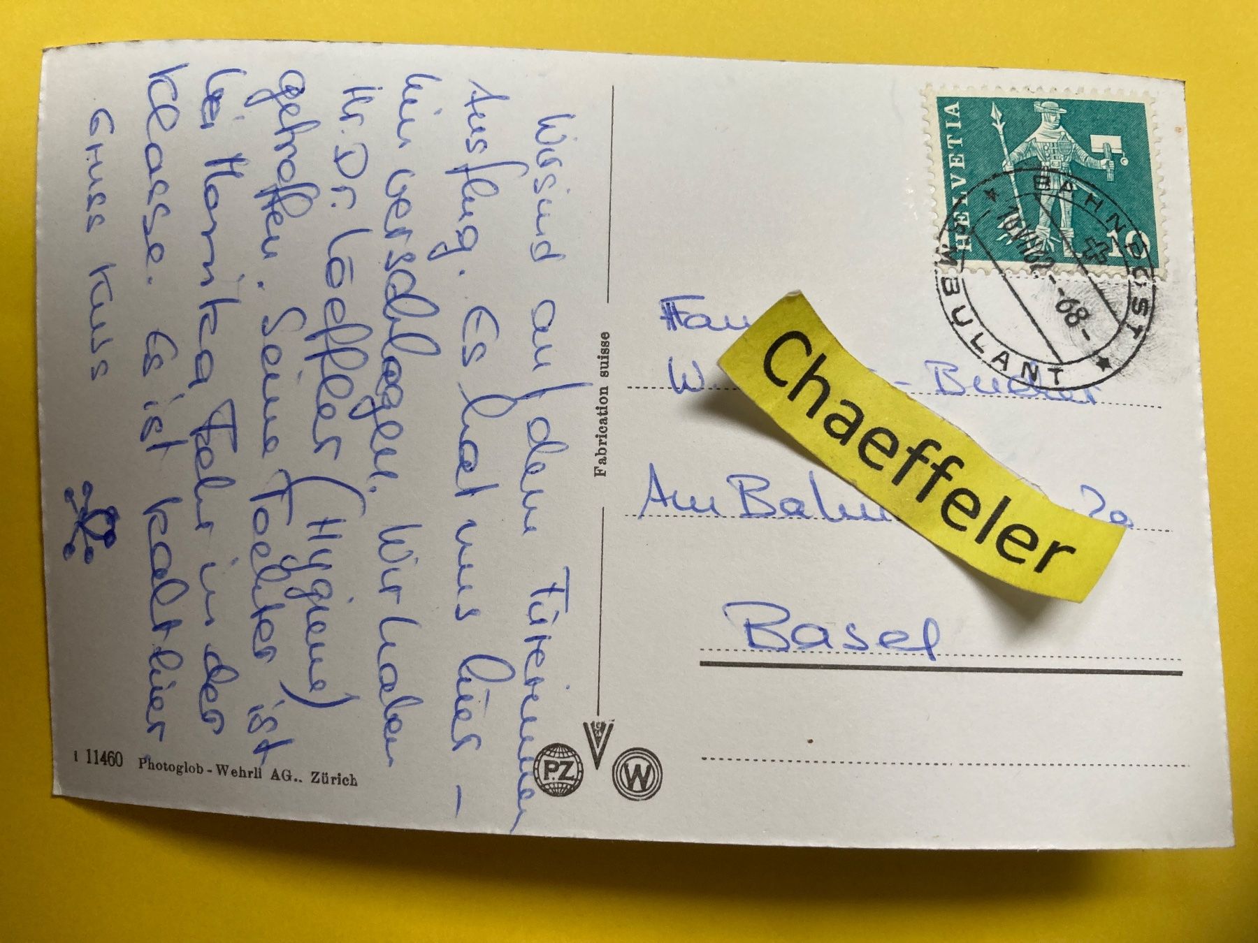 Cartoline postali: 1962 St. Moritz. Innfall mit Piz Margna – Usato da Zürich venduto da Chaeffeler 1