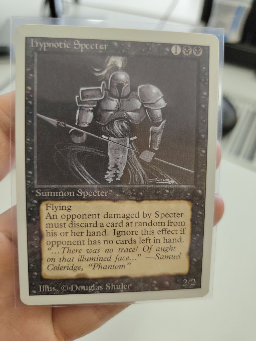 Magic The Gathering Sammelbilder & Trading cards: Hypnotic Specter white border vintage – Neu (gemäss Beschreibung) aus Obergerlafingen von kingslayer4