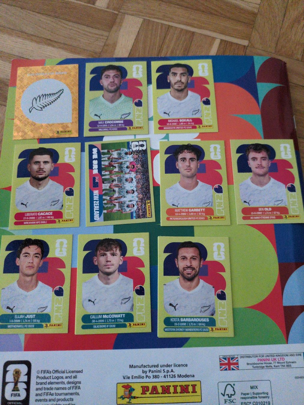 Panini Sammelbilder & Trading cards: Panini Neuseeland Set – Neu (gemäss Beschreibung) aus Rapperswil SG von sau_p7ft