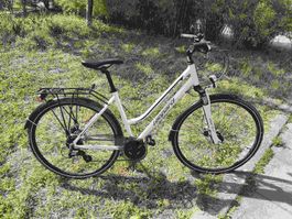 Vélo de ville Leopard Bow Cat blanc occasion