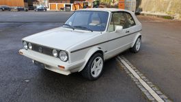 VW Golf Cabriolet GLI, White Edition de 1984