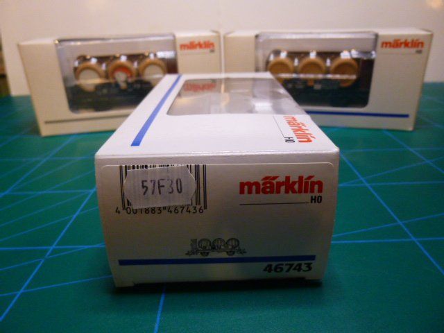 Märklin Modelleisenbahnen: Set Wagons tonneau de vin – Neu und originalverpackt aus Colombier NE von Morel56 1