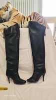 Elegante Lederstiefel Made in Italy Gr. 38 – 10 cm Absatz –