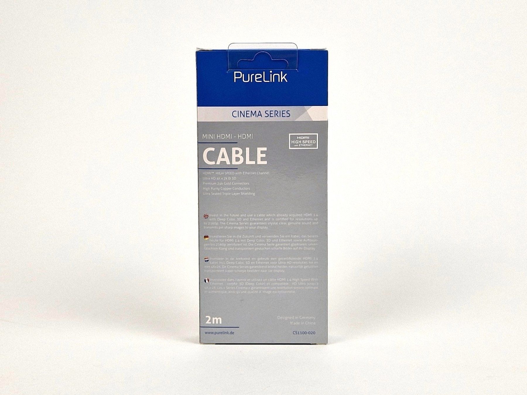 Câbles: Mini HDMI-C auf HDMI-A Kabel, 2 Meter – Neuf (Voir description) à Basel par Restwert_Basel 2