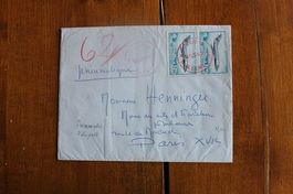1971 Rohrpost Paris Frankreich