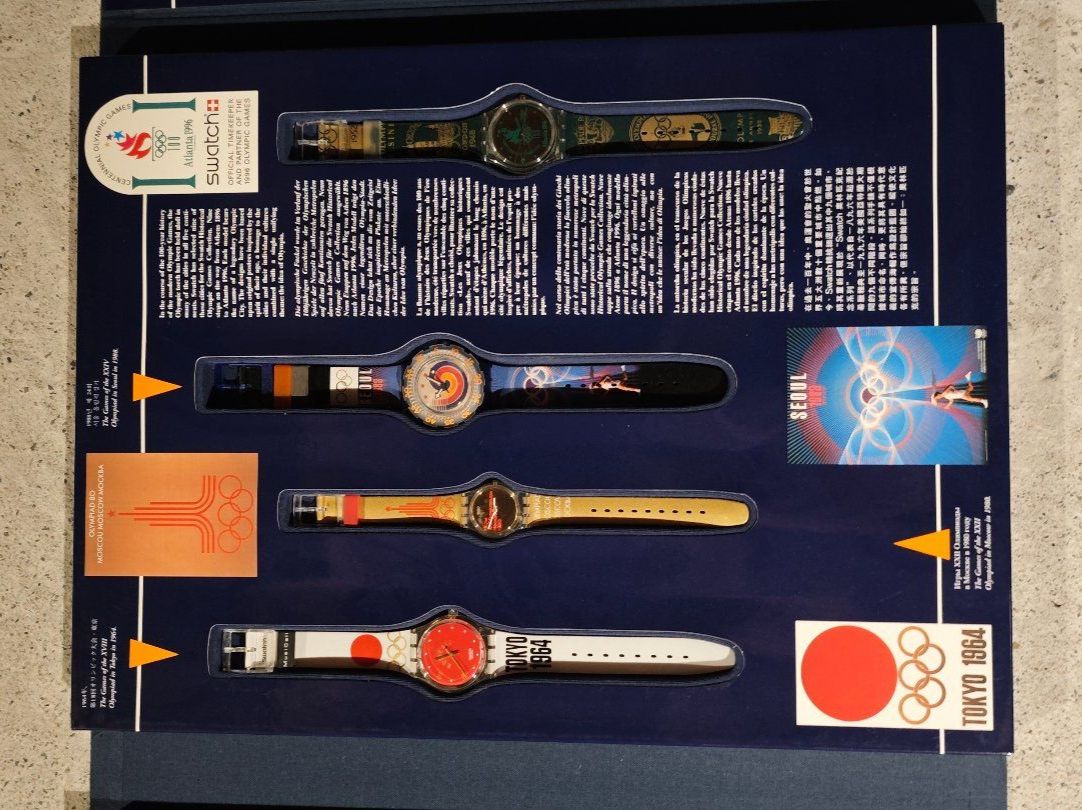 Swatch Orologi: Swatch Atlanta 1996, Olympic / Olympiade / Olympia – Nuovo (secondo la descrizione) da Pfaffhausen venduto da seppentony 1
