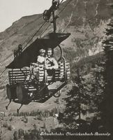 Oberrickenbach NW Oldtimer Luftseilbahn Bannalp Wassertank