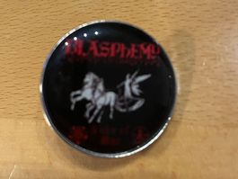 Blasphemy Pin Anstecker Punk Metal Rock Band