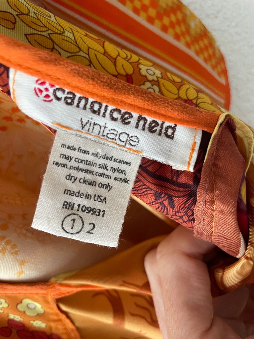 Vestiti: Vivian "summer" Silk Scarf Dress – Usato da Rüschlikon venduto da Brixen07 4