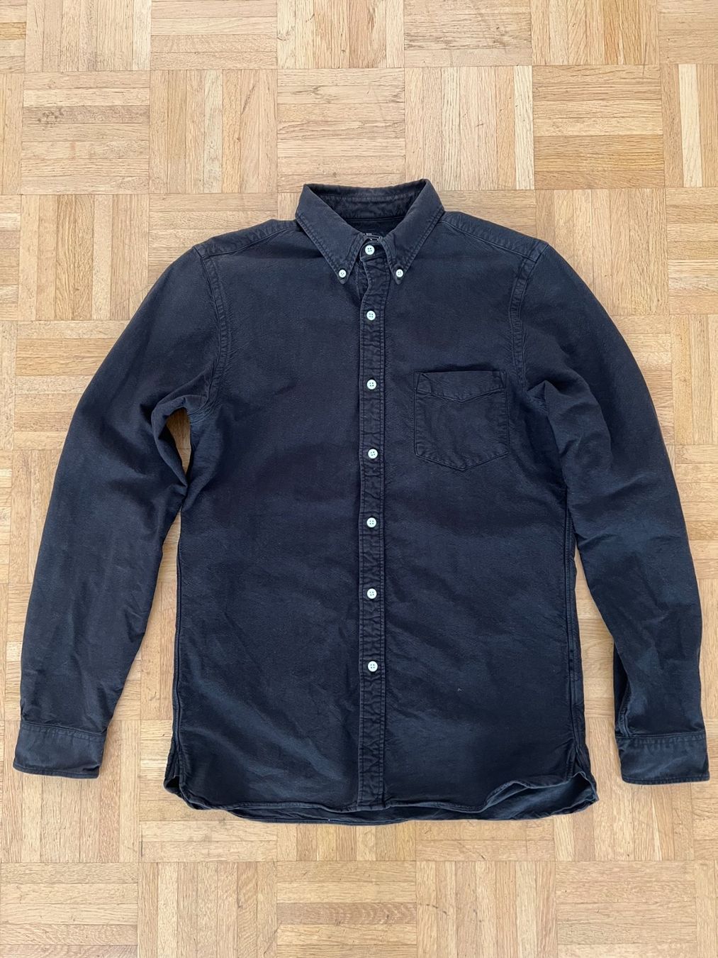 Ralph Lauren Camicie: RRL Button Down Oxford Shirt Black "M" – Usato da Solothurn venduto da limepie 1