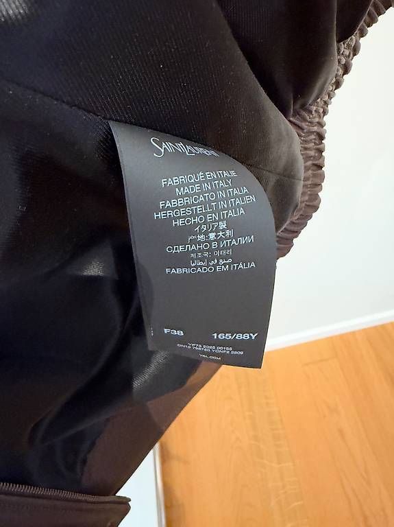 Saint Laurent Giacche: SAINT LAURENT LEDERJACKE CHOCOLATE – Nuovo (secondo la descrizione) da Schwyz venduto da bofb 4