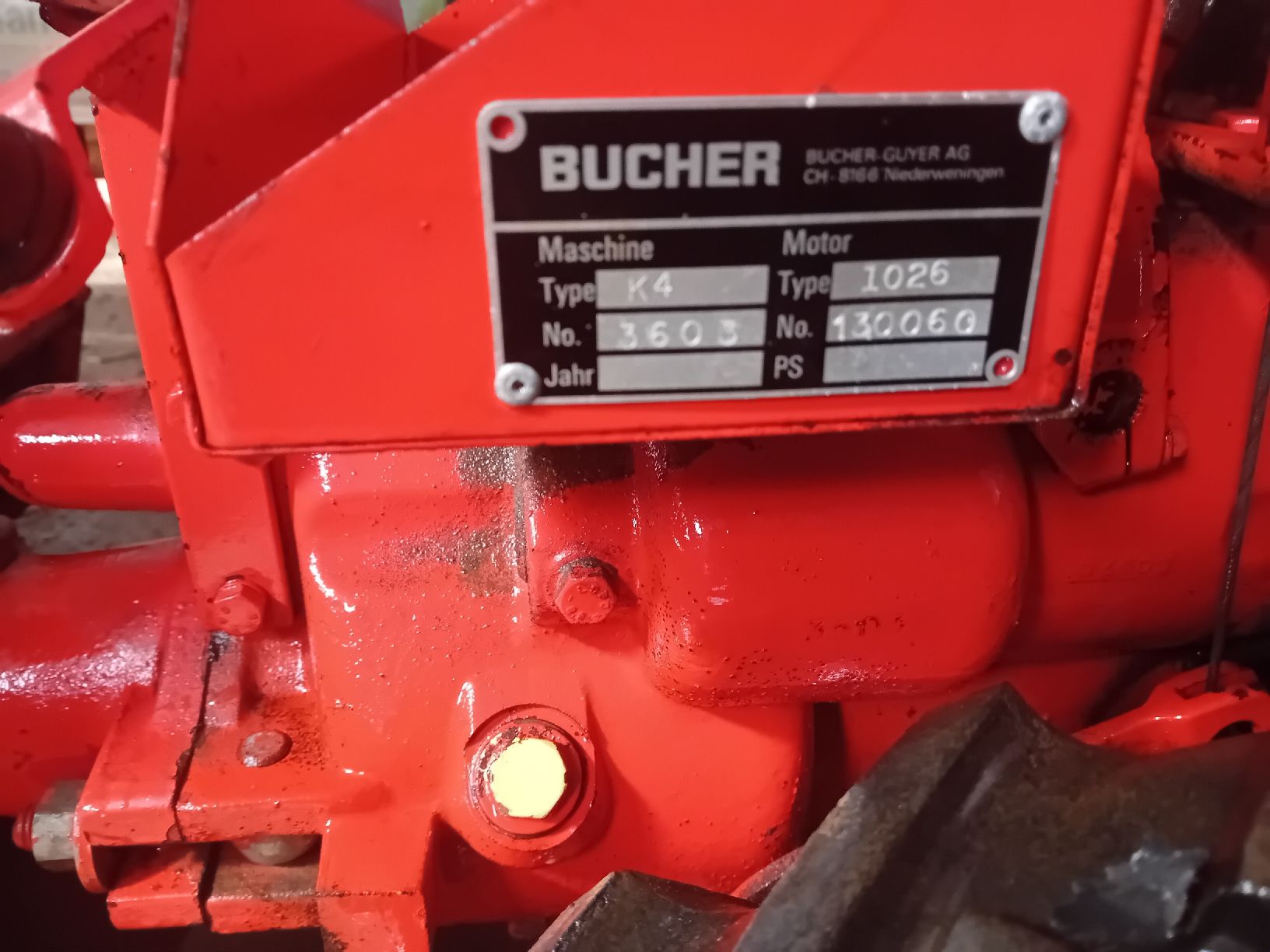 Bucher Toutes les machines: Bucher K 4 – Défectueux à Horgen par von_g7nl 1