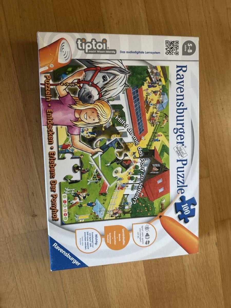 Tiptoi Puzzles: Tiptoi Puzzle Ponyhof 100 – D'occasion à Zürich par Gwizduch 1