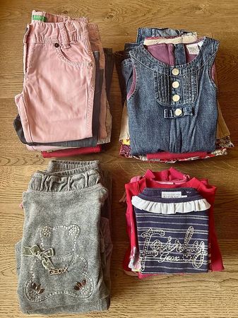 Lot de vêtements fille, 98-104 en très bon état