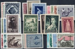 Liechtenstein, postfrisches Lot, sehr hoher KATALOG-WERT