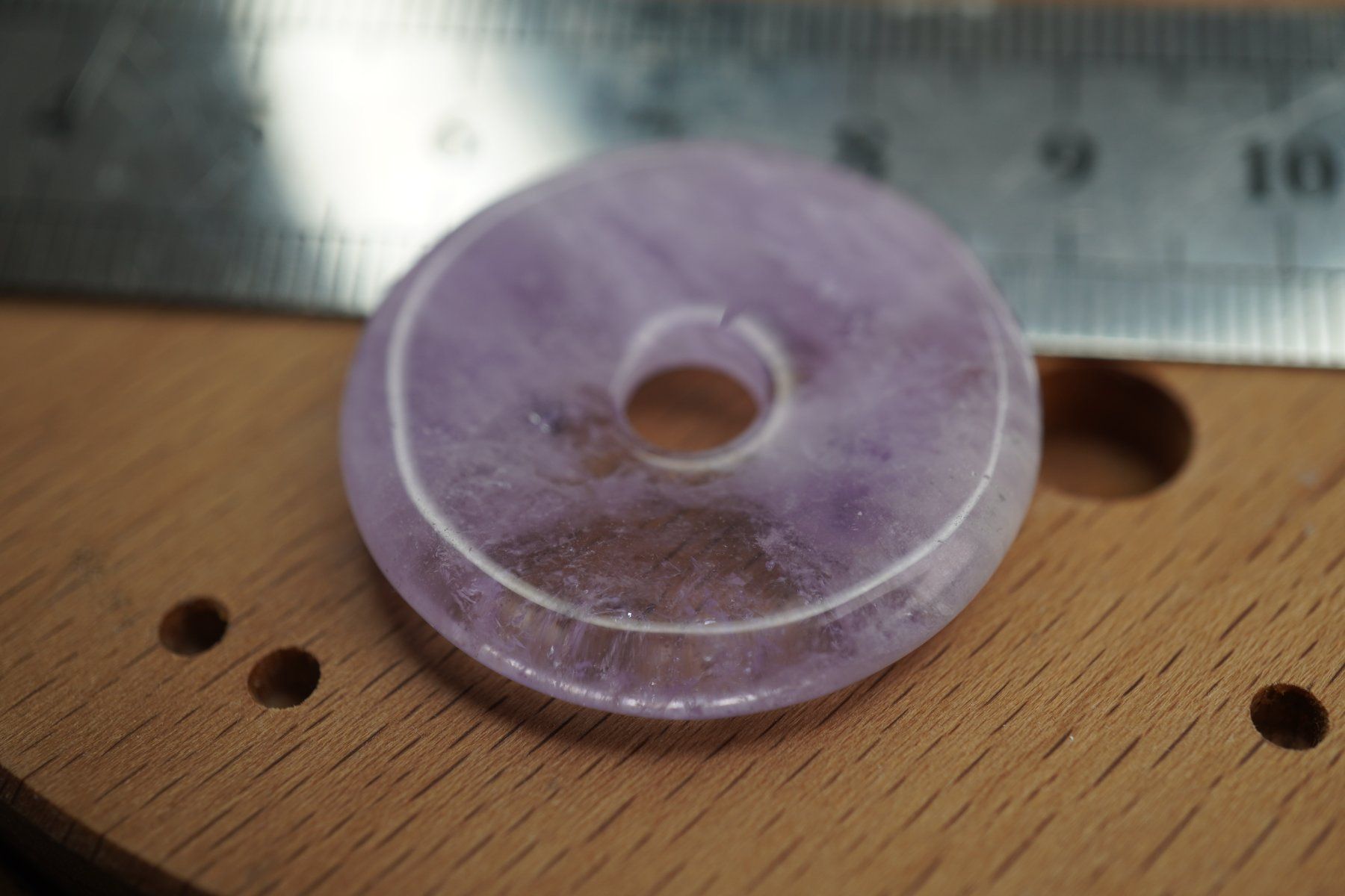 Mineralien & Heilsteine: Amethyst    Pi  Scheibe  ca30mm    ab  1.-     Räumung – Neu und originalverpackt aus Eschenbach SG von topstone 5