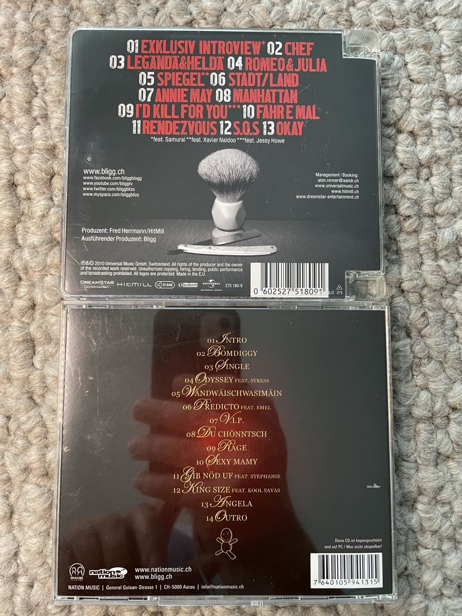 CD: 2x Bligg – Nuovo (secondo la descrizione) da Reinach AG venduto da trigger7811 1
