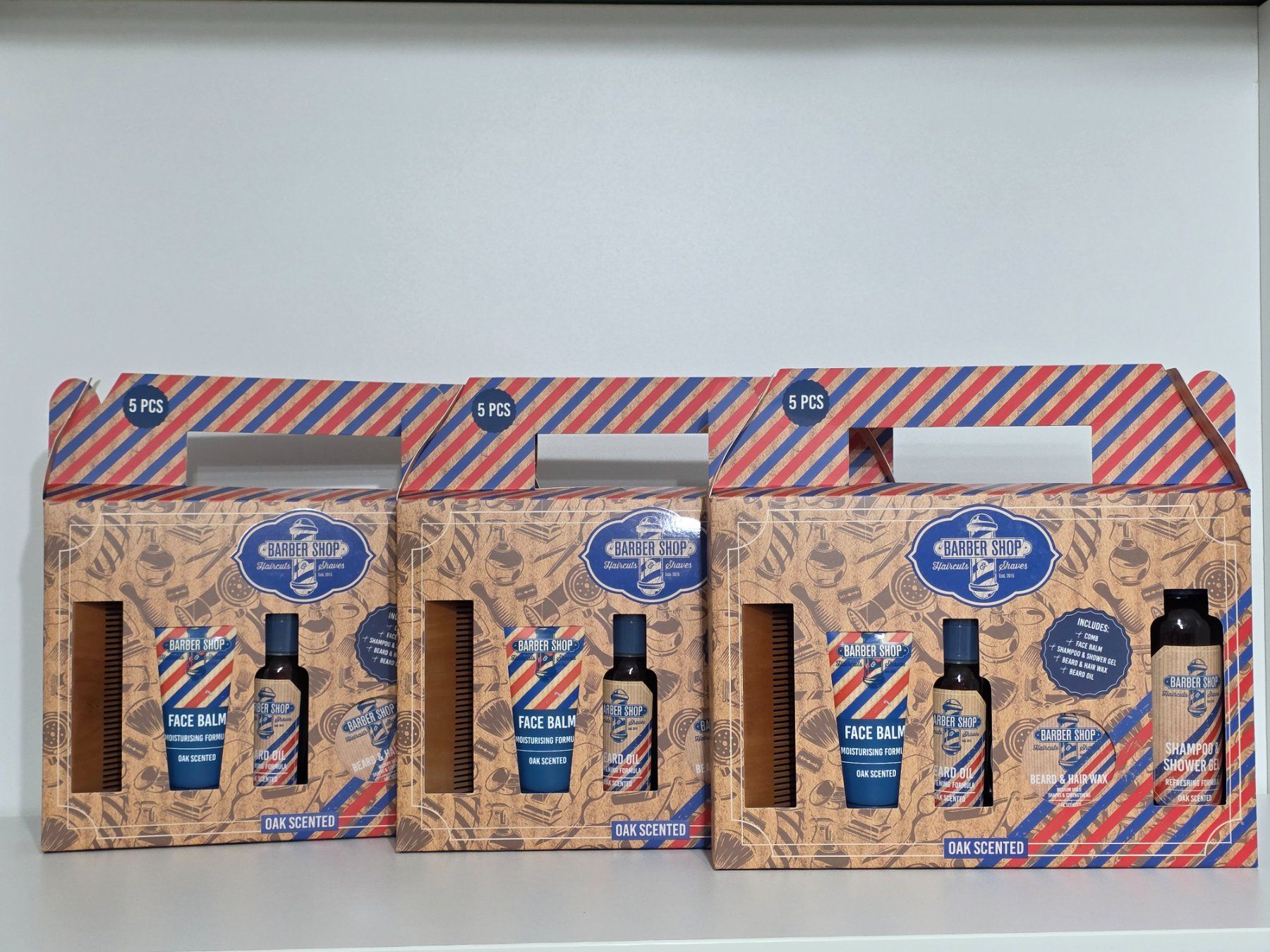 Gesichtspflege: Bartpflege 3 Sets a 5 teilig – Neu und originalverpackt aus Scherzingen von Benjanil