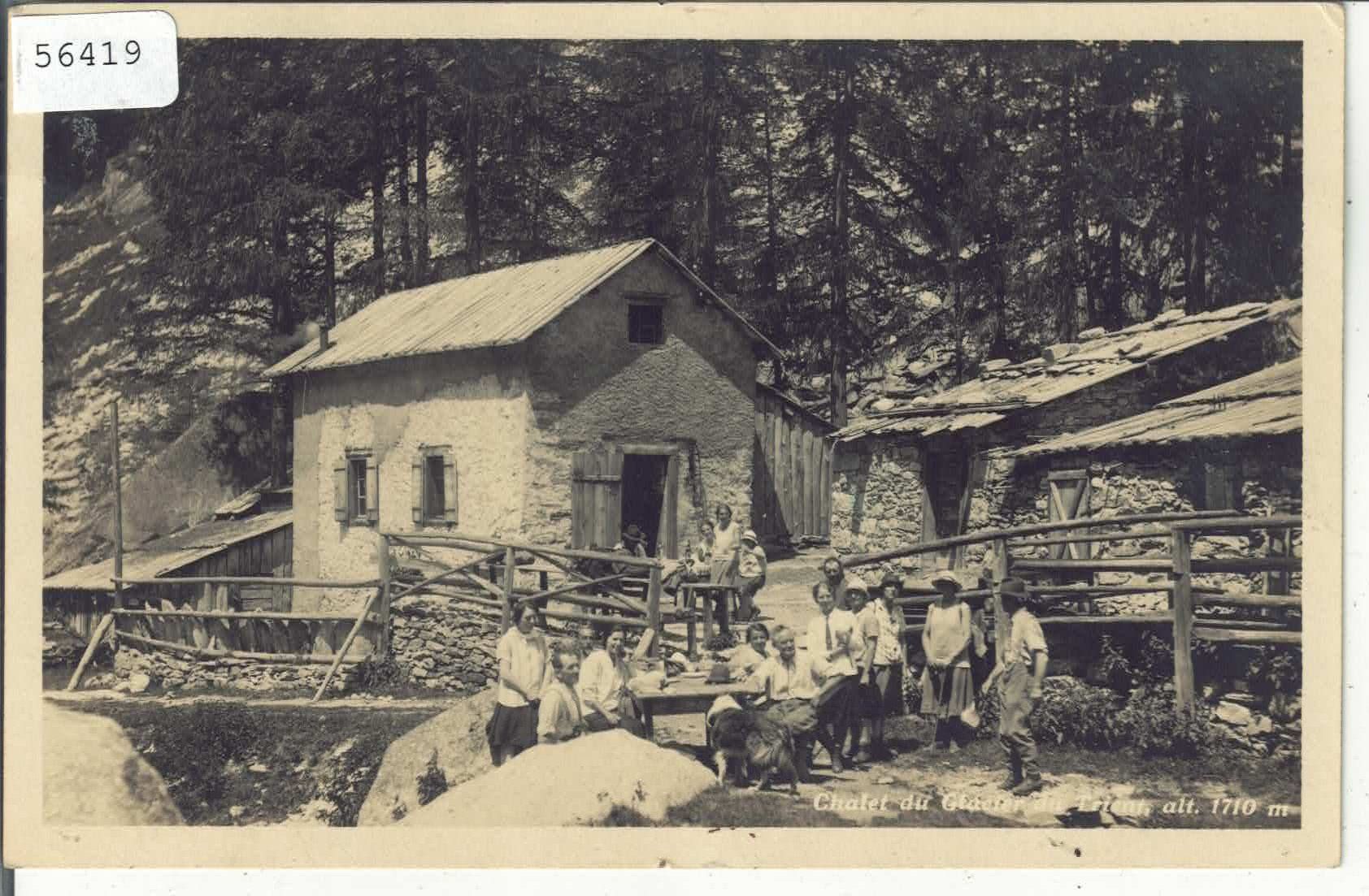 Cartes postales: Chalet du Glacier du Trient - animee – D'occasion à Ettingen par Kartenplanet