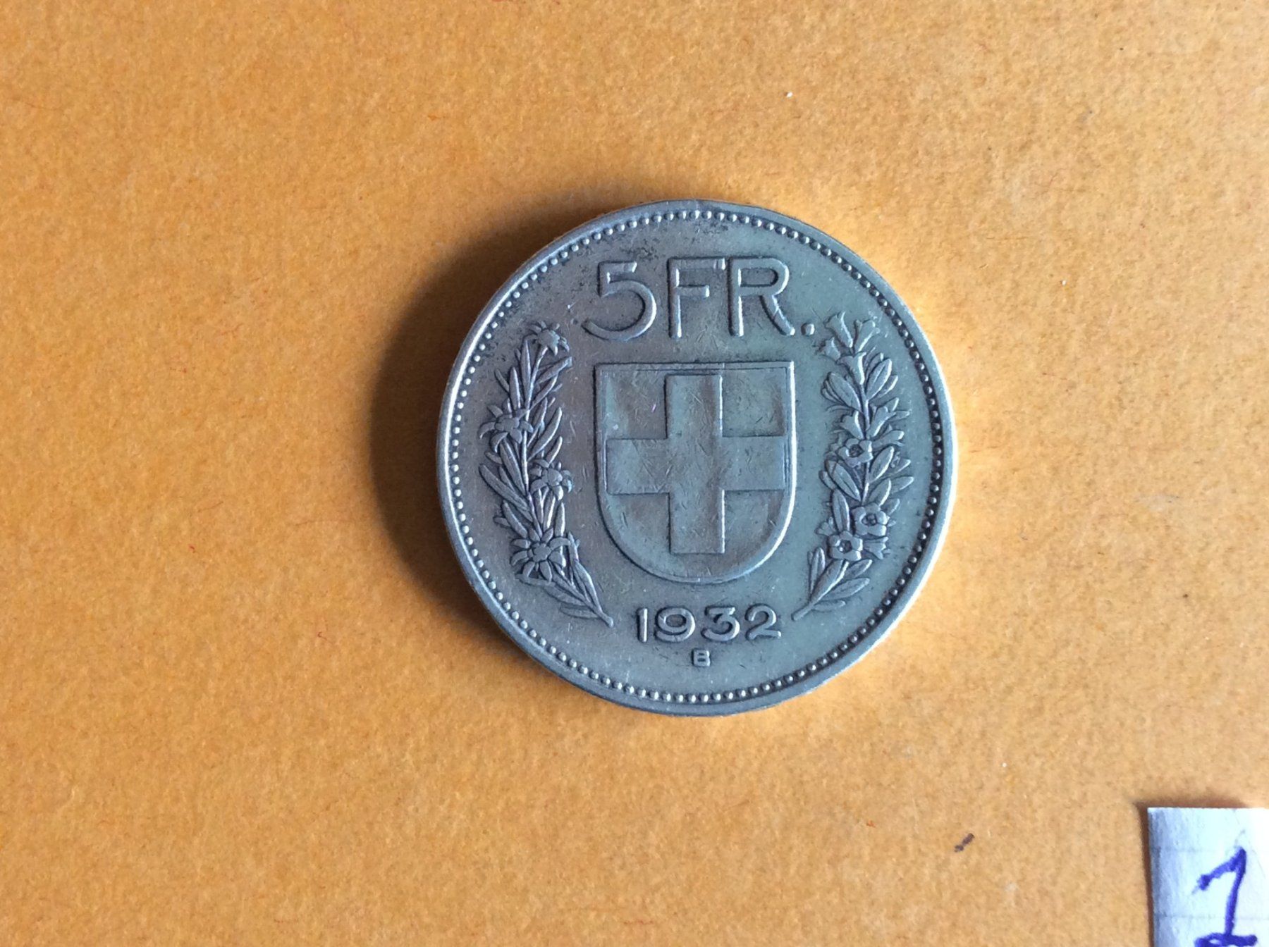 Toutes les monnaies: 5 francs  1932  Jolie – D'occasion à Genève par pie_fh2d