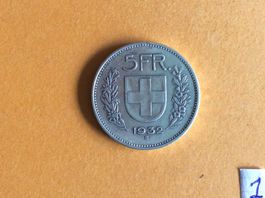 5 francs  1932  Jolie