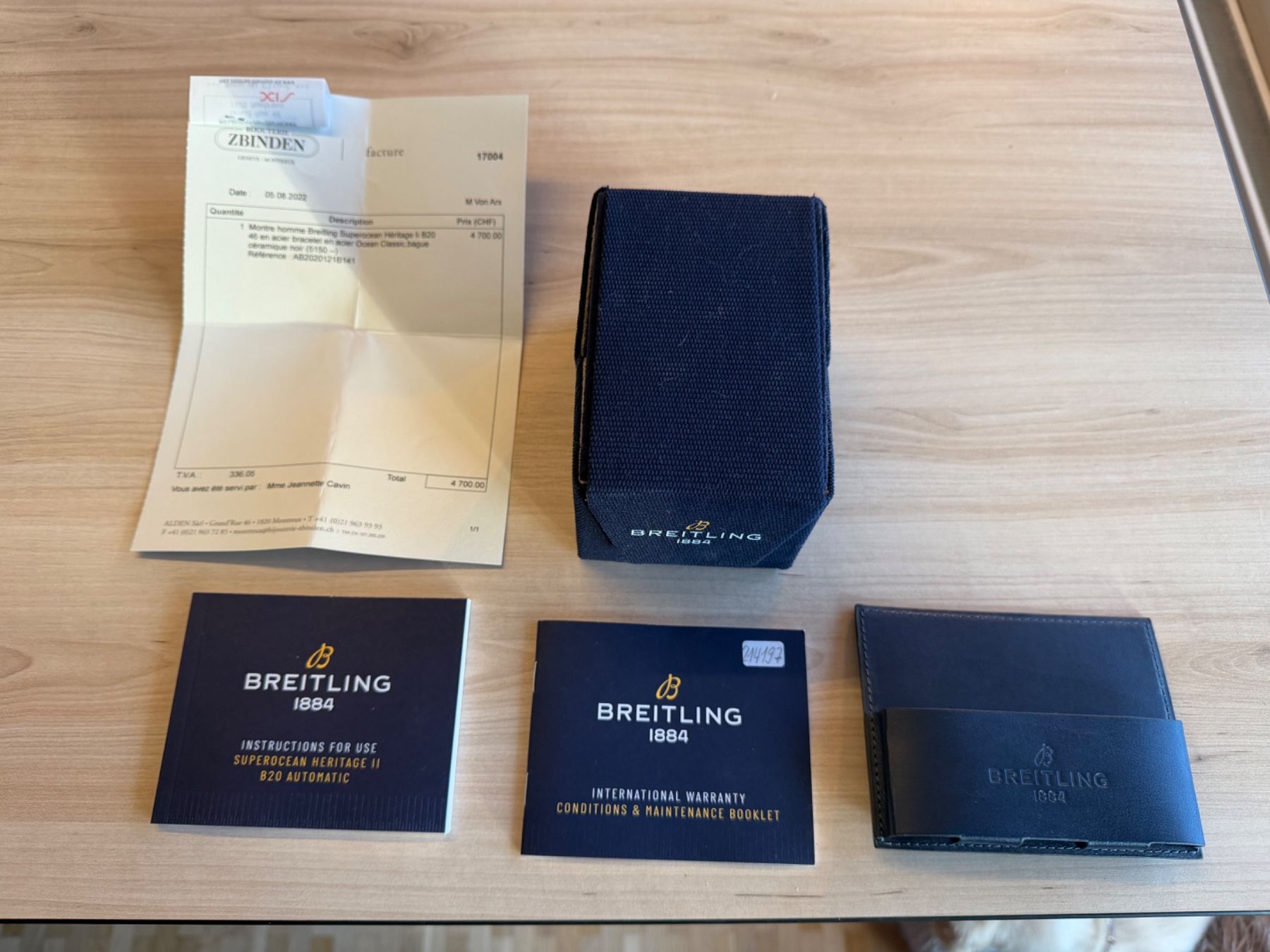 Breitling Orologi: Breitling Superocean Héritage li B20  46 en – Usato da Montreux venduto da dar_hs6n 1