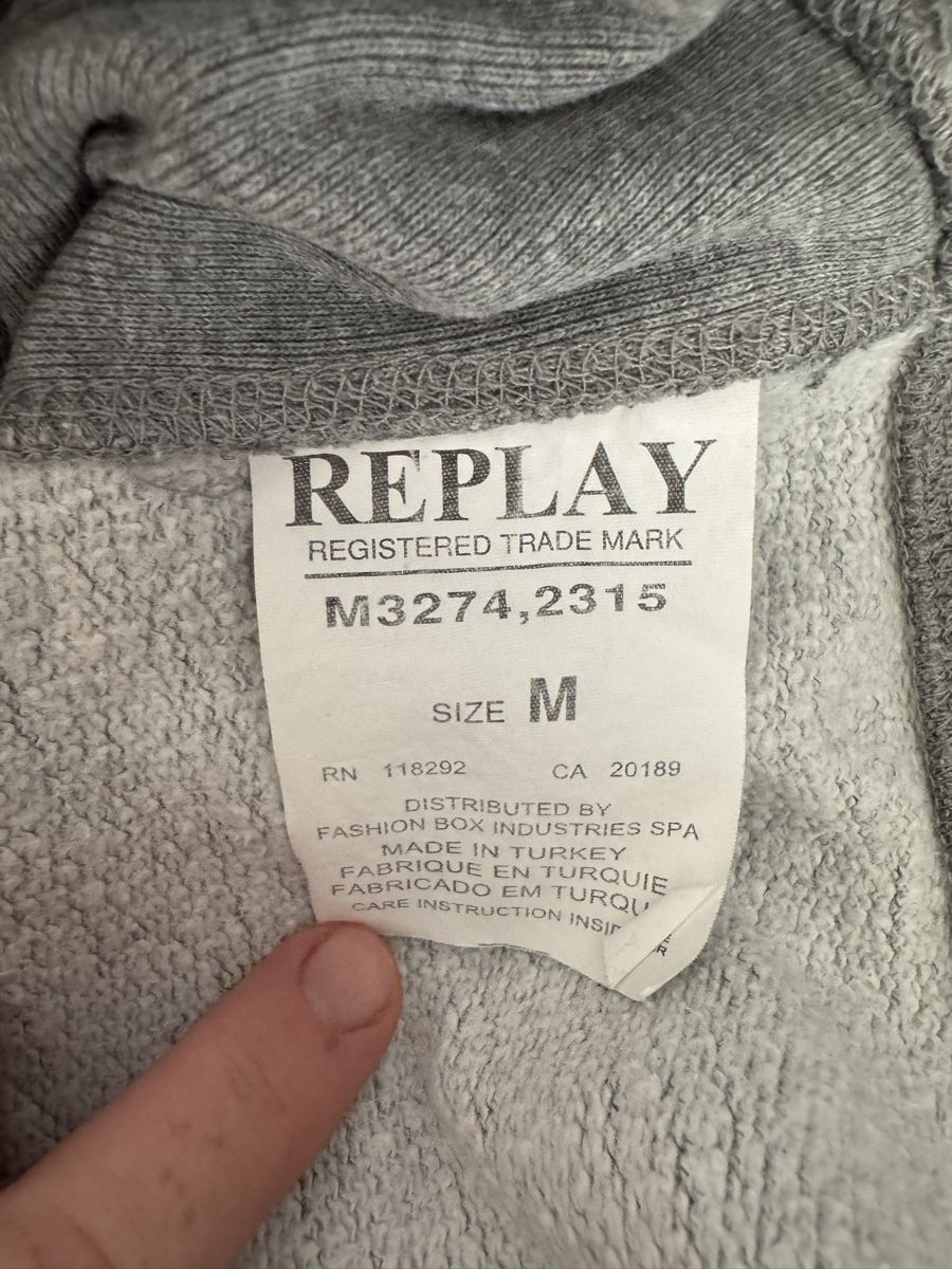 Replay Pullover & Sweatshirts: REPLAY Sweatshirt Gr. M Grau Pullover Herren  – Neu (gemäss Beschreibung) aus Flumenthal von SecondLove_CH 4