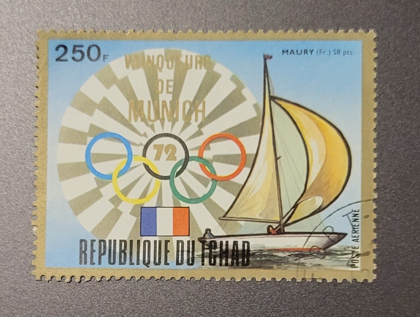 Alle Briefmarken: Tschad 1972 briefmarke – Gebraucht aus St Gallen von Stampsalshobby