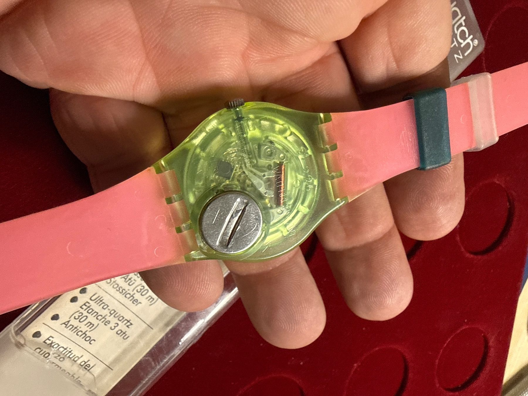 Swatch Orologi: Swatch 1991 ungetragen – Nuovo (secondo la descrizione) da Pfeffingen venduto da Allhandelklgwatches 2