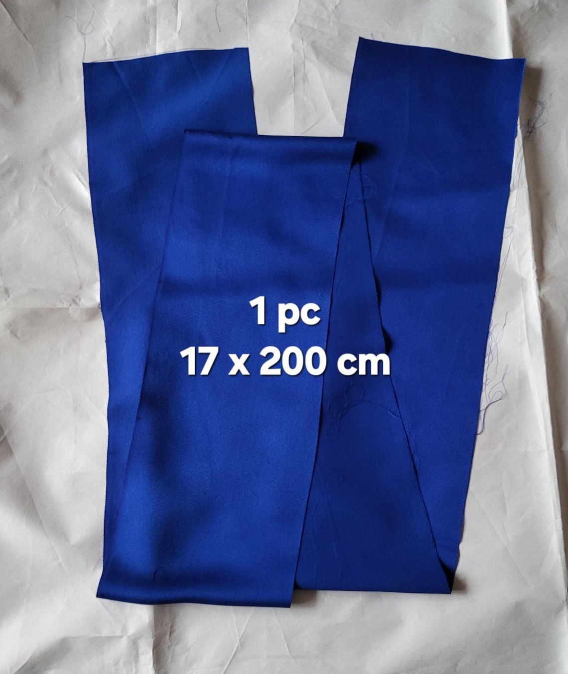 Tessuti: Soin bleu  royal. Coupons – Usato da Fribourg venduto da VictoriaShop7 5