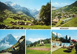 WENGEN 5 Ansichten - Tennis - Bahn