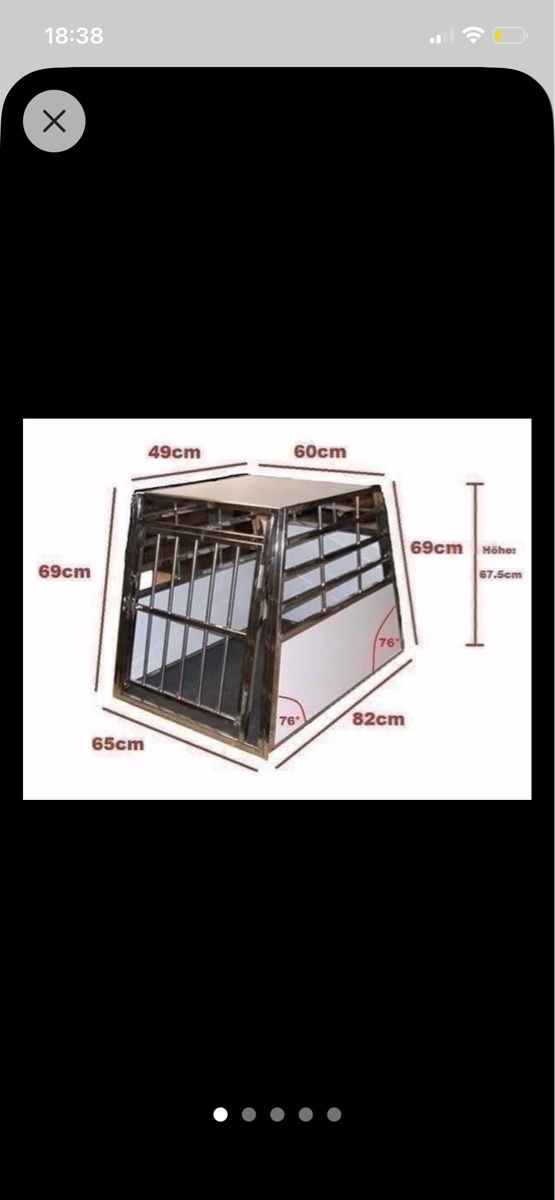 Gabbie, trasporto & Sicurezza: HUNDE TRANSPORTBOX – Usato da Vitznau venduto da MariaWeggis 4