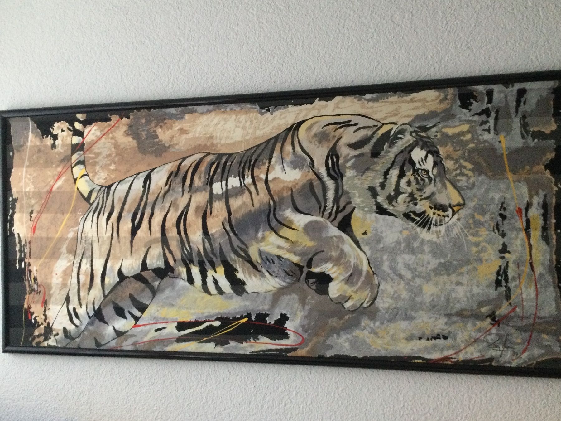 Foto & Immagini: Tiger - Bild auf Holz – Usato da Unterägeri venduto da Muggenstutz03 3