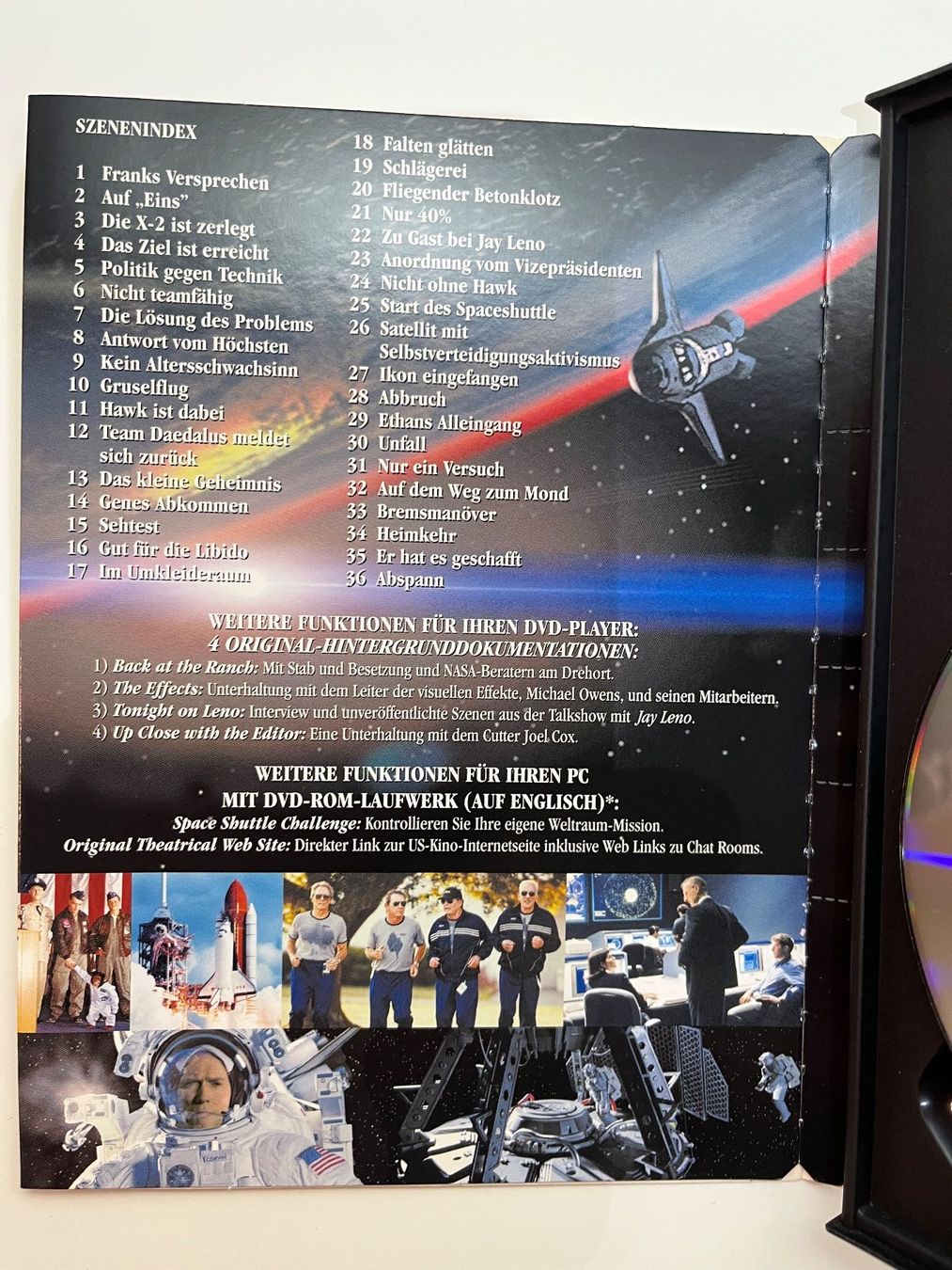 Tutti i DVDs: DVD Spielfilm "Space Cowboys" – Usato da Adliswil venduto da Ritchey 3