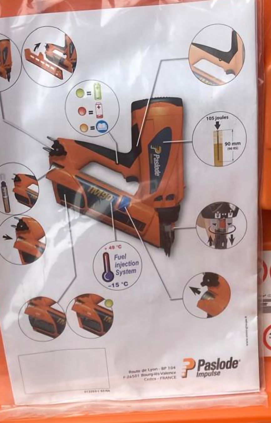 Tutti gli attrezzi: Paslode Impulse Profi Gerät Gas Nagelpistole – Usato da Willisau venduto da Abei 1