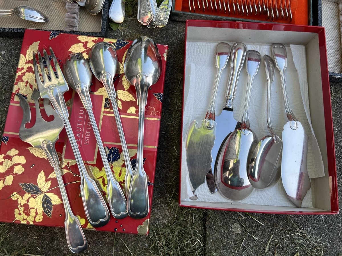 Set di posate: Antikes Besteck Sortiment – Usato da Theilingen venduto da ovi123 1