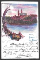 Basel Münster Künstlerkarte