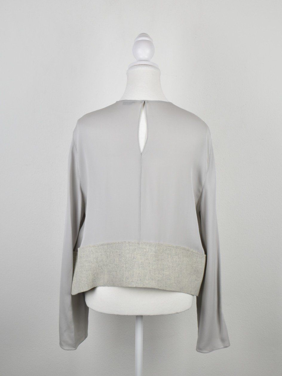 Camicette: JOSEPH Seidenbluse, grau, Gr.38 – Nuovo (secondo la descrizione) da Nürensdorf venduto da 2ND_STORY 4