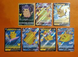 Pikachu Celebration 25th Jubiläum Kartenbundle