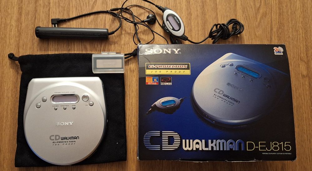 Sony CD Walkman / Discman D-J815 - top Zustand (Gebraucht) in Naters ...