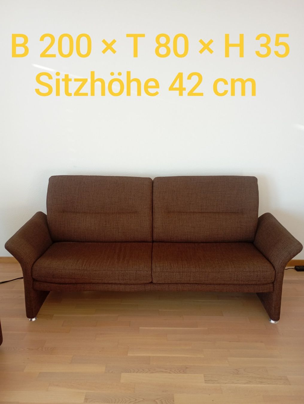 Divani: Sofa und Sessel Hellbraun Top Zustand – Usato da Bern venduto da eiger017 3